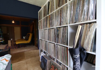 拓朗さんのレコード盤