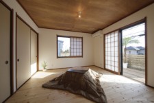 日当たり良好。東、南に面した2方向採光。