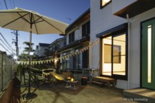 専用のお庭付き。アウトドアを自宅で楽しもう!