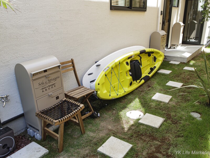 逗子の海を楽しむSUPとカヤックを常備