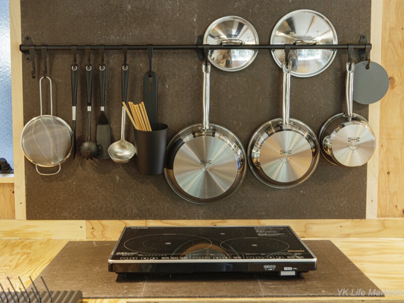 調理器具も完備